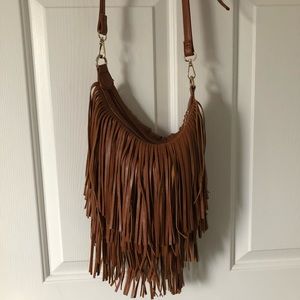 Fringe cross body